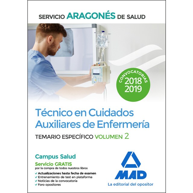 Técnico en cuidados auxiliares de enfermería del servicio aragonés de salud. Temario específico volumen 2.pdf
