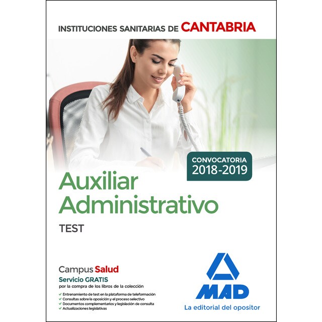 Auxiliar administrativo de las instituciones sanitarias de la comunidad autónoma de cantabria. Test.pdf