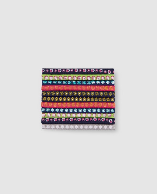 Pack de elásticos de menina Boboli multicolor