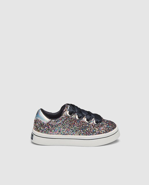Multicolor Glitter Zapatillas De Skechers Niña Deportivas hdrxsQCt