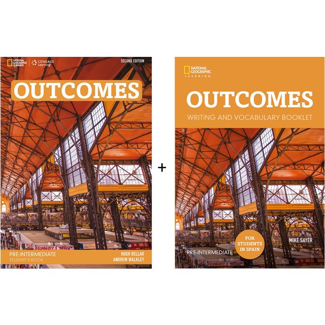 Outcomes pre-intermediate sb + w&amp;v booklet