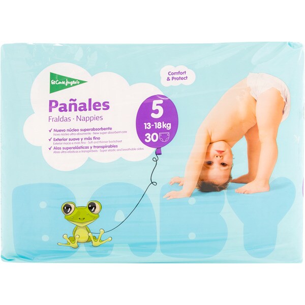 pañales el corte ingles talla 4