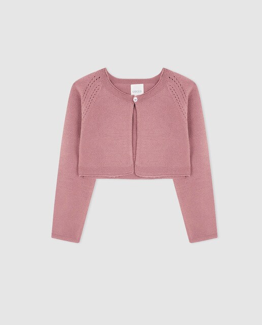 Casaco de rapariga Gocco em rosa