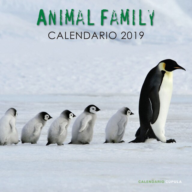 Calendario animal family 2019