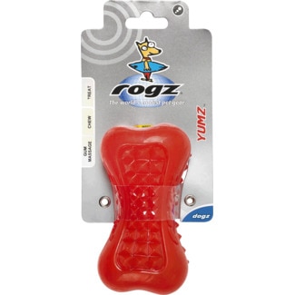 Rogz Brinquedo para Cão Yumz Vermelho Médio embalagem 1 unidade