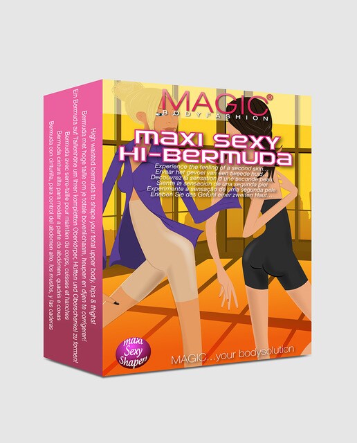 Bermuda adelgaçante Maxi Sexy Shapers Magic Body Fashion invisível