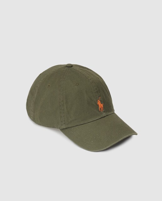 olive green polo hat