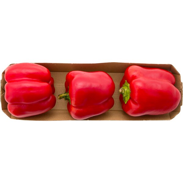 SOLO BIO pimiento rojo California ecológico bandeja 400 g