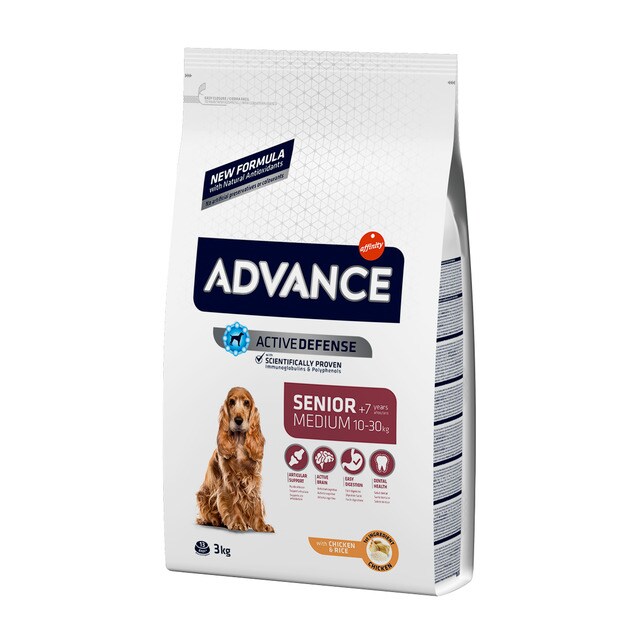 Pienso para perros senior +7 años Advance Medium pollo y Advance · Mascotas · El Corte Inglés