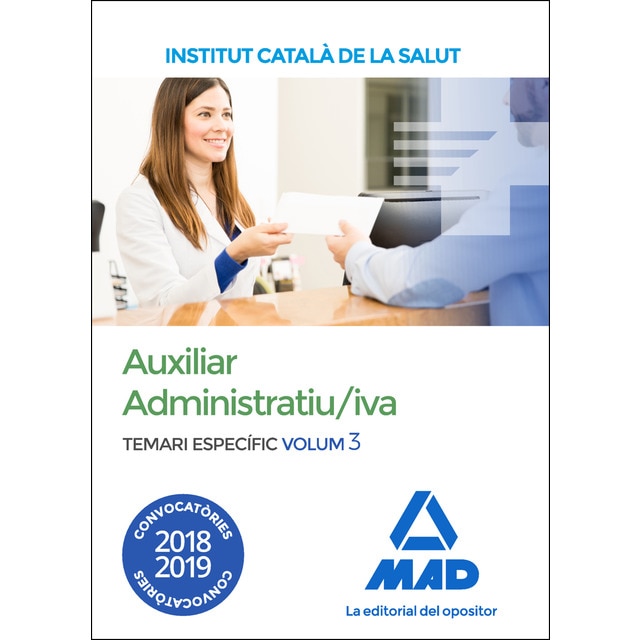 Auxiliar administratiu/iva de l' institut català de la salut (ics)