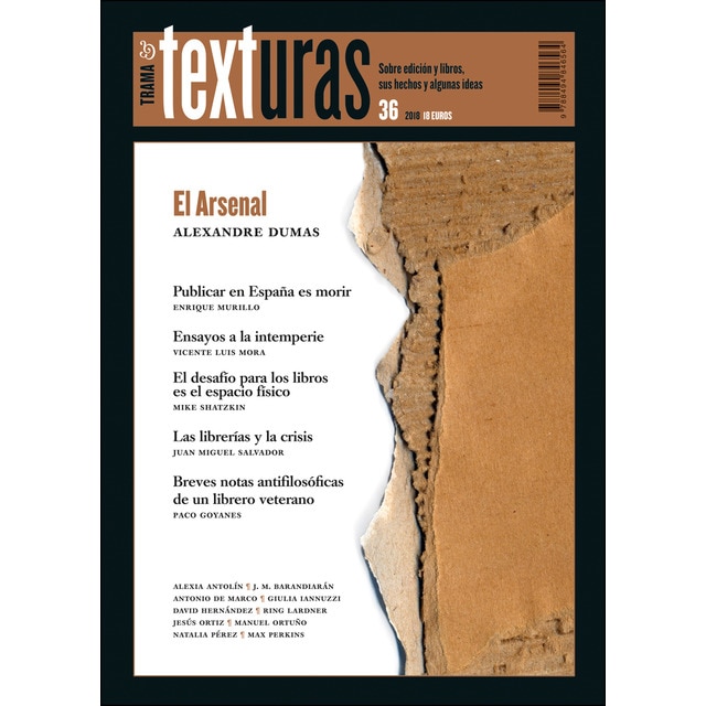Texturas 36: publicar en españa (Tapa blanda)