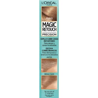 Magic Retouch Escova Cobre Brancos para Cabelo Louro embalagem 1 unidade