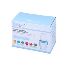 bbest white 2-in-1 baby bottle warmer