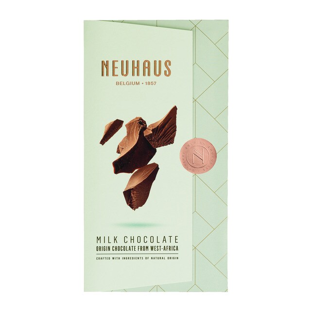 Neuhaus milk chocolate bar