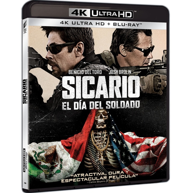 Sicario: El día del soldado (4K Ultra HD + Blu-Ray).
