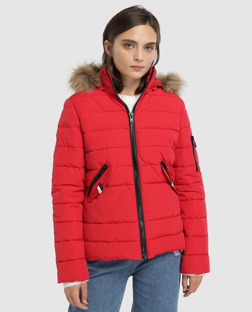 doudoune femme avec fourrure