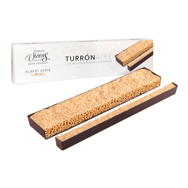 Turrón Aire Vicens Albert Adriá Natura