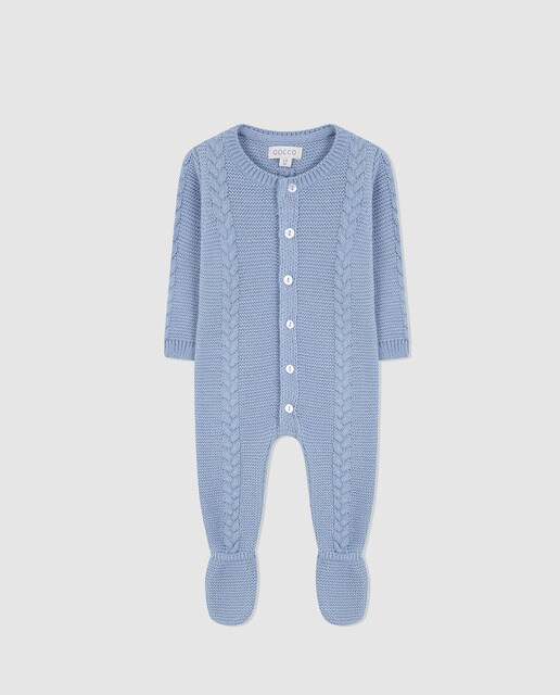 Babygrow de bebé menino Gocco azul