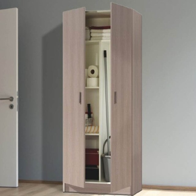 Armario Multiusos Melamina 2P con Escobero · BriCor · El Corte Inglés