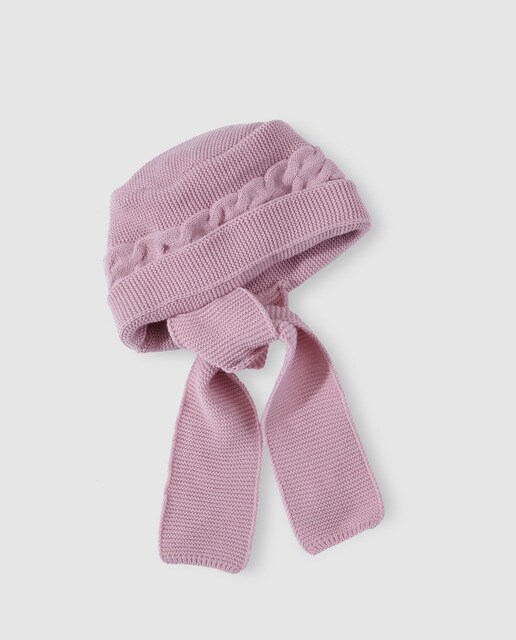 Gorro de bebé menina Dulces rosa