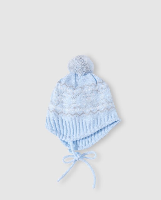 Gorro de bebé Dulces com jacquard