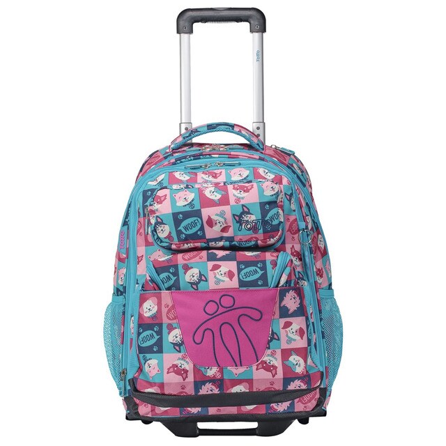 Mochila Con Rosado Estuche Totto Y RuedasPortameriendas UqpGSzMV