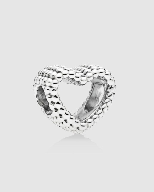 charm pandora corazón moldeado de plata · pandora · moda · el corte