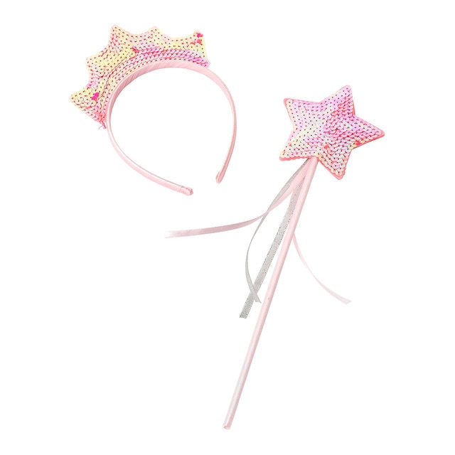 Set corona y varita Rosa Mini Home - El Corte Inglés