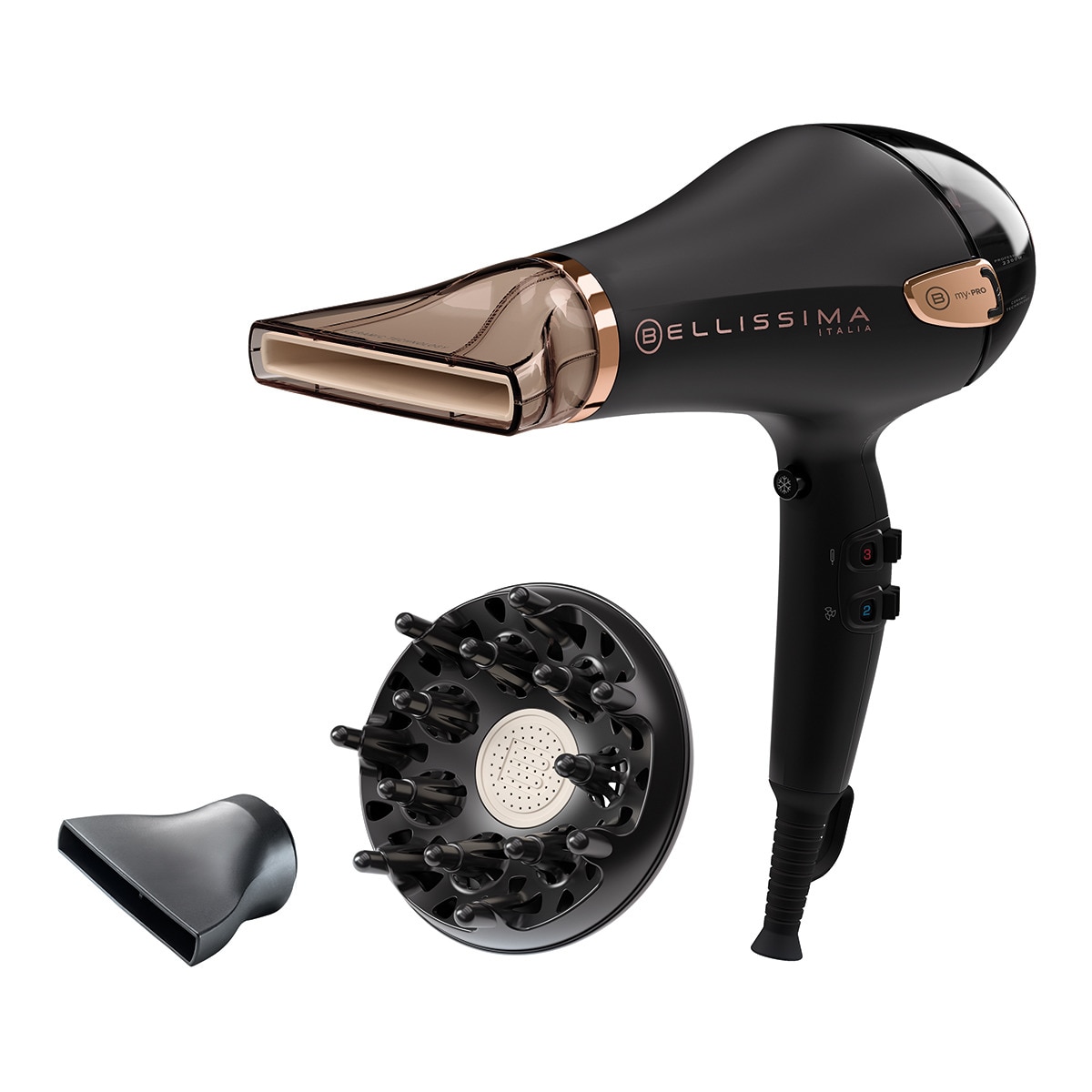 Bellissima – Secador Bellissima My Pro Ceramic P5 3800 con tecnología cerámica.