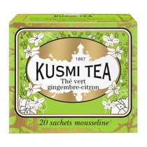 Thé vert Ginger - Lemon Green  Kusmi Tea 20 sachets
