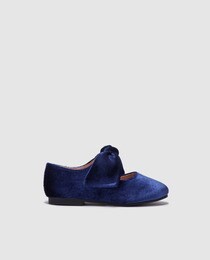 blue velvet mary janes
