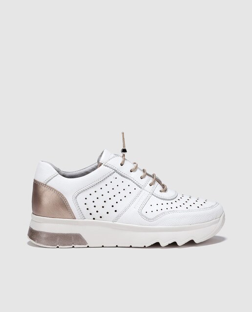 Stonefly Zapatillas Deportivas En Con De Detalle Mujer Blanco EDYe9WHI2