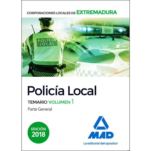 Policía local de extremadura. Temario volumen 1 parte general.pdf
