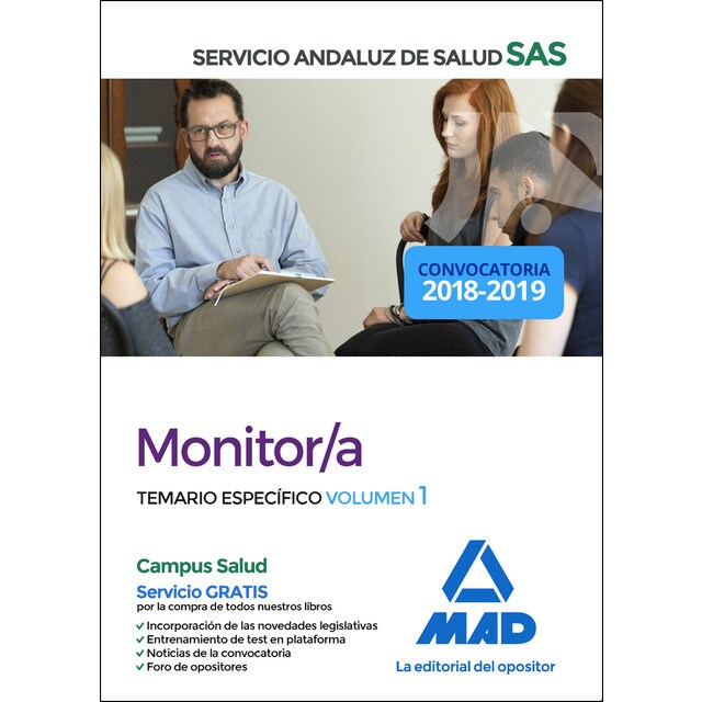 Monitor/a del servicio andaluz de salud. Temario específico volumen 1.pdf