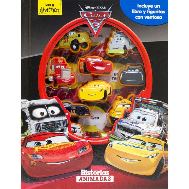 Cars 3. Historias animadas: Incluye un libro y figuritas con ventosa.pdf