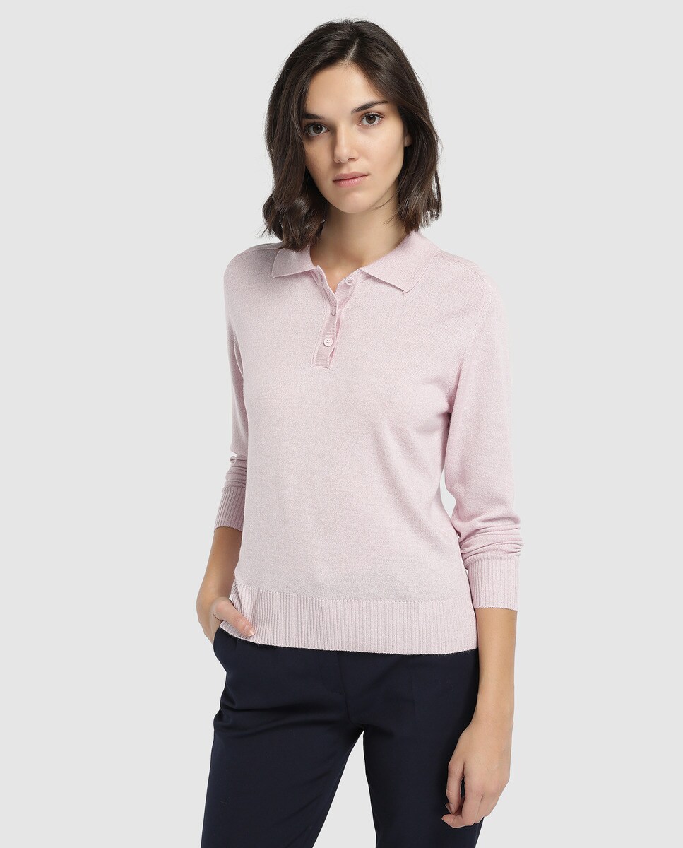 Jersey básico de mujer Escorpion con cuello polo · Escorpion · Moda