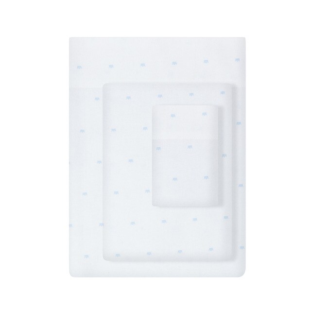 flannelette cot sheet set