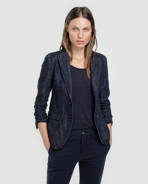 Polo Lauren À En Veste Boutonnée Femme Fermeture Jean Ralph kOTZuPXi