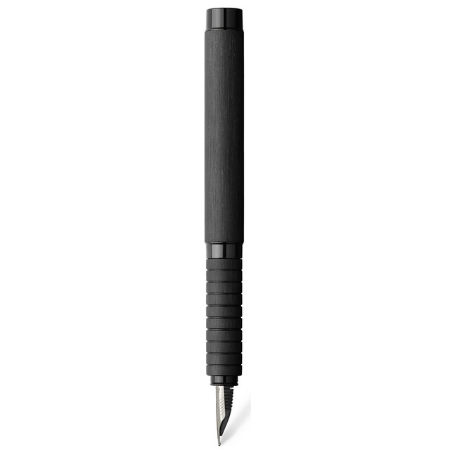 Estilografica Essentio Punta F Faber-Castell Negro.