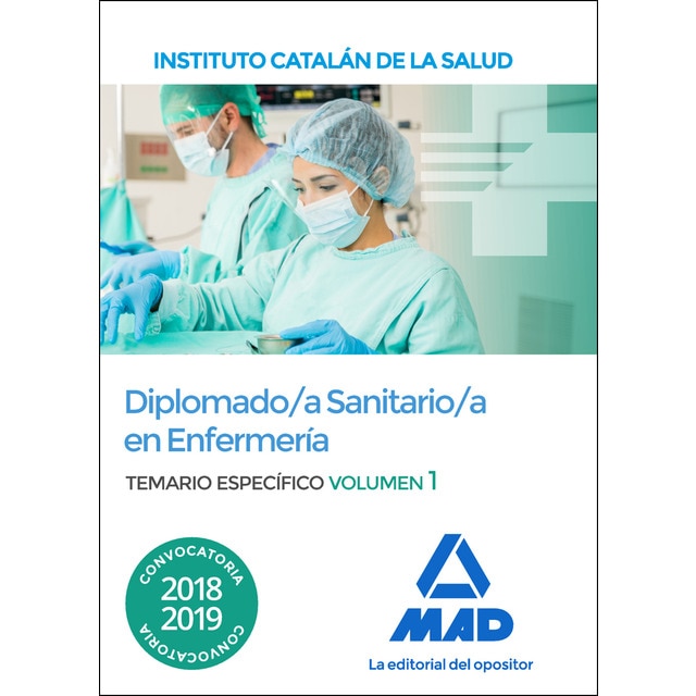 Diplomado/a sanitario/a en enfermería del instituto catalán de la salud. Temario específico volumen 1.pdf