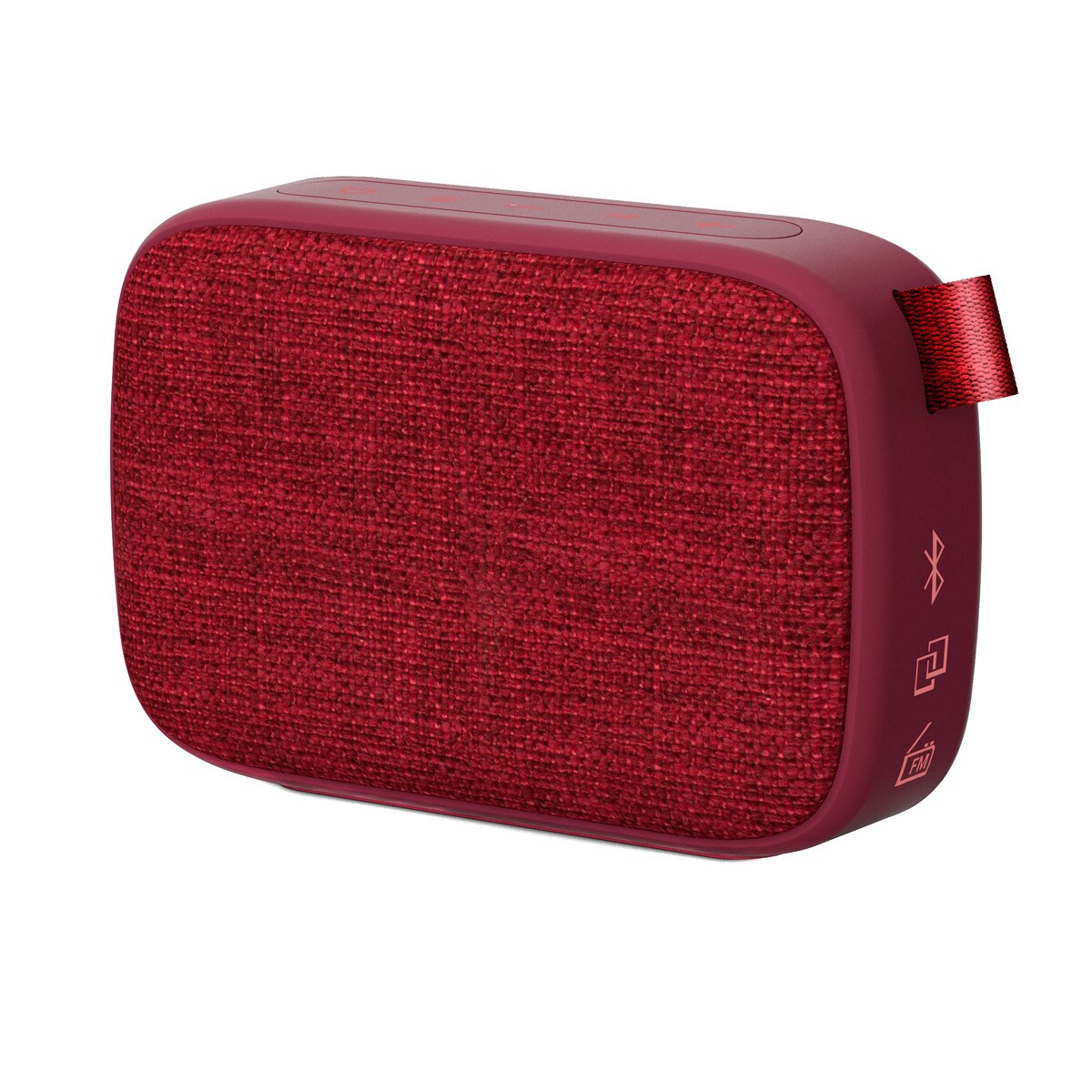 Altavoz portátil Energy Sistem Fabric Box 1+ Trend Cherry inalámbrico Bluetooth