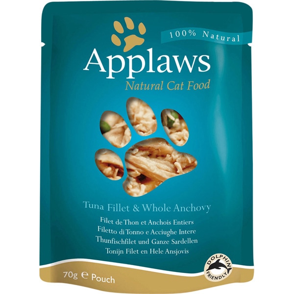 comida húmeda para gatos adultos atún con anchoas envase 70 g