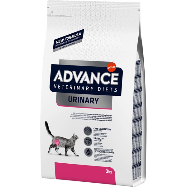 Veterinary Diets Urinary Trockenfutter für ausgewachsene Katzen Tasche 3 kg