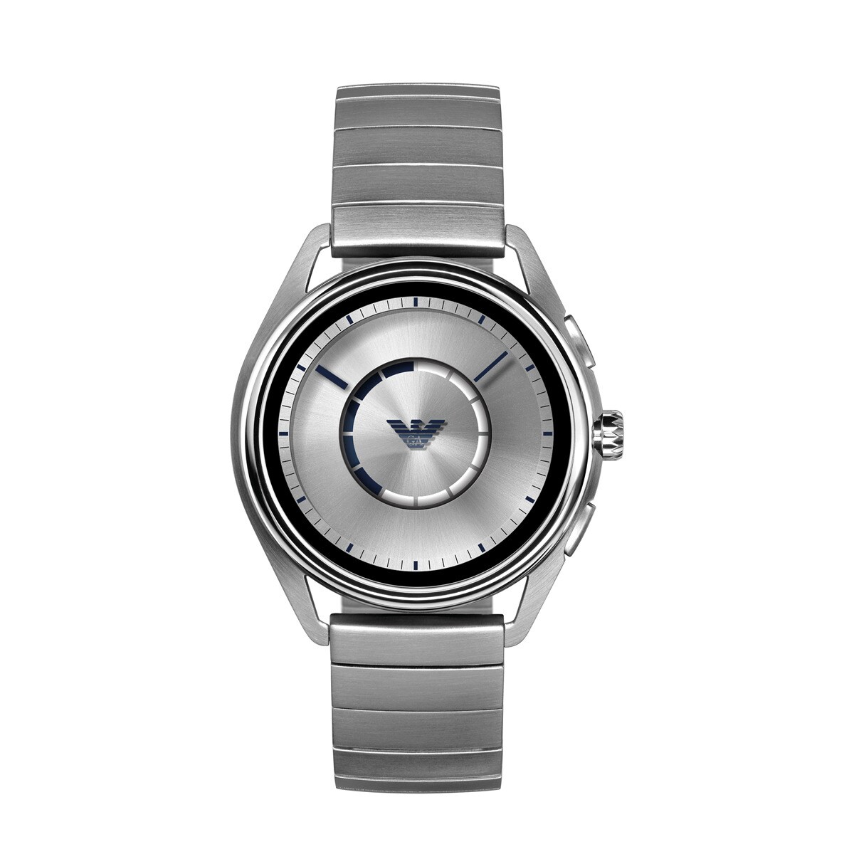 Reloj inteligente Smartwatch para hombre Emporio Armani Conneted Matteo plata