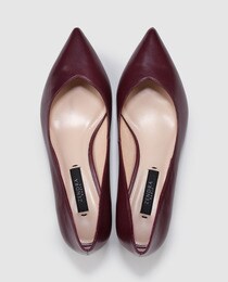 Sapatos de salto de mulher Zendra Basic bordeaux