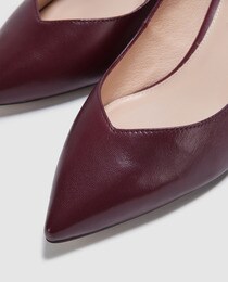 Sapatos de salto de mulher Zendra Basic bordeaux