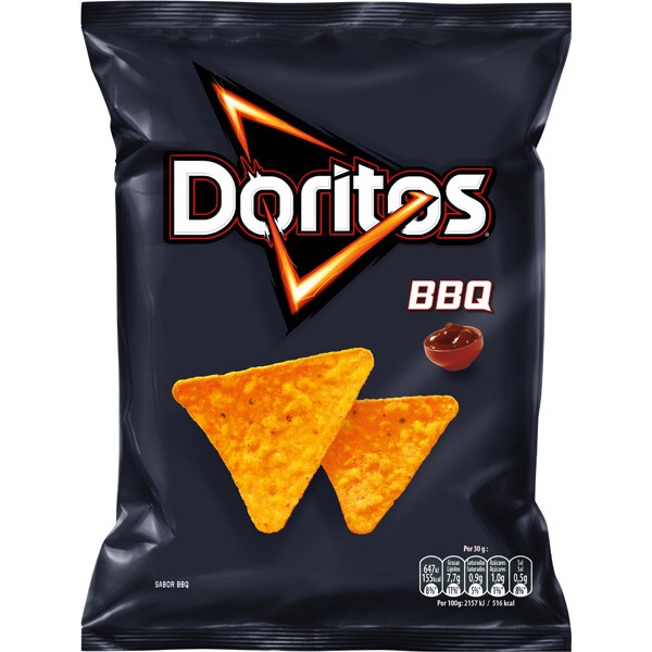 aperitivos de maiz sabor barbacoa bolsa 150 g · DORITOS · Supermercado aperitivos de maiz sabor barbacoa bolsa 150 g · DORITOS · Supermercado