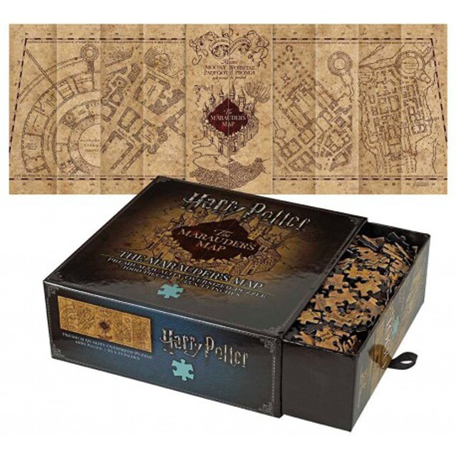 Puzzle Harry Potter Mapa Del Merodeador
