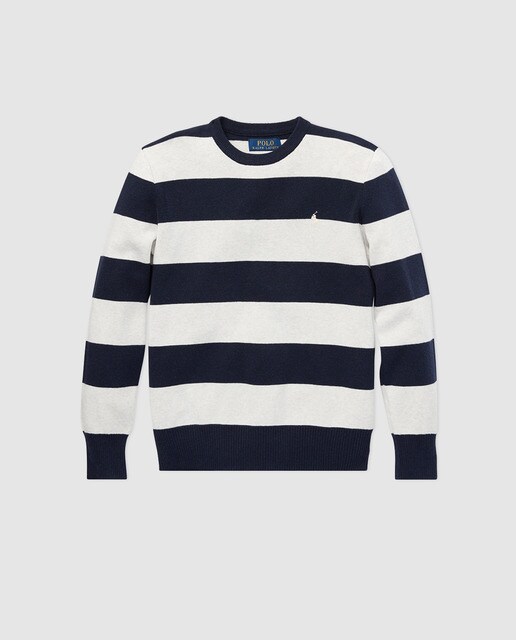 polo striped sweater