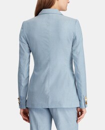 Blazer de mulher Lauren Ralph Lauren azul-claro